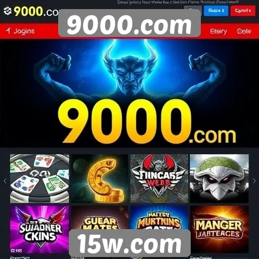 9000.com oferece diversidade em jogos online