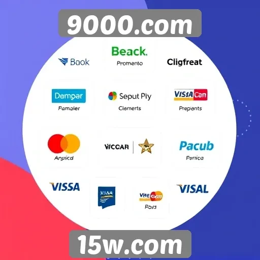 Métodos de pagamento disponíveis no 9000.com